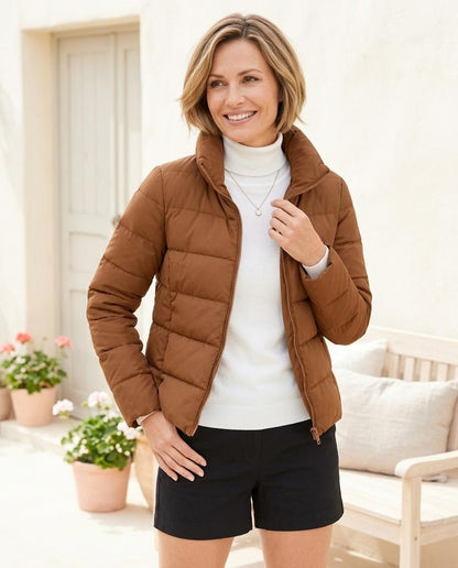 ExpressOutlet24 - Totiv | Quilted High-Collar Jacket Women