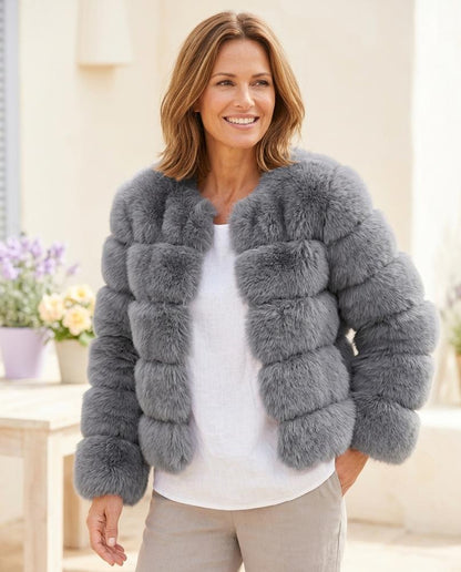 ExpressOutlet24 - Lolil | Tiered Faux Fur Jacket Women