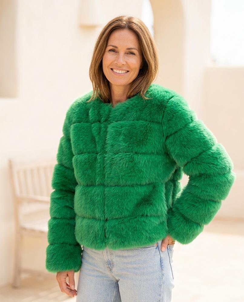 ExpressOutlet24 - Lolil | Tiered Faux Fur Jacket Women