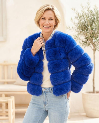 ExpressOutlet24 - Lolil | Tiered Faux Fur Jacket Women