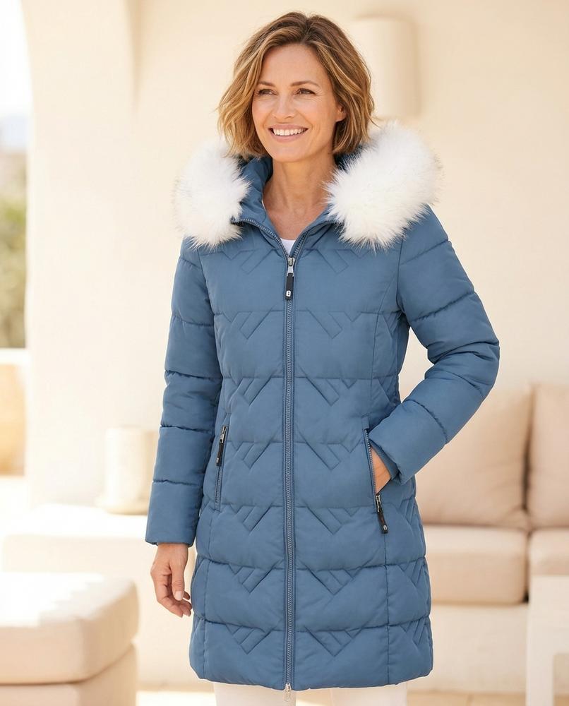 ExpressOutlet24 - Lubev | Quilted Hooded Coat Women