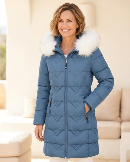 ExpressOutlet24 - Lubev | Quilted Hooded Coat Women