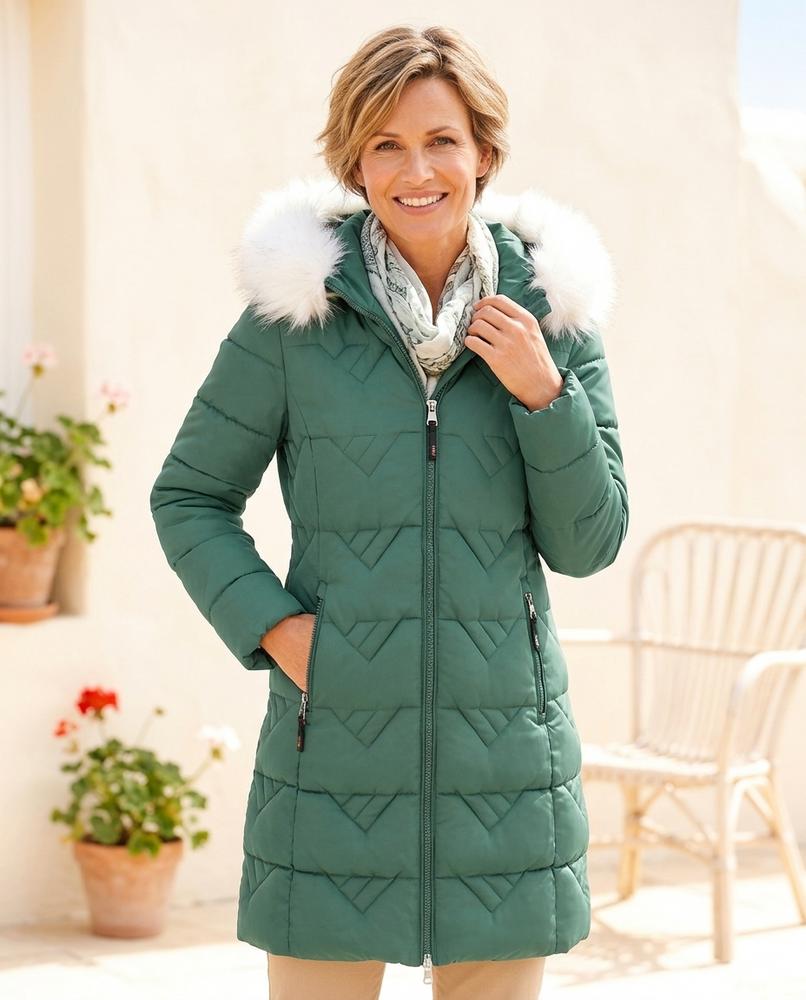 ExpressOutlet24 - Lubev | Quilted Hooded Coat Women