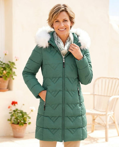 ExpressOutlet24 - Lubev | Quilted Hooded Coat Women