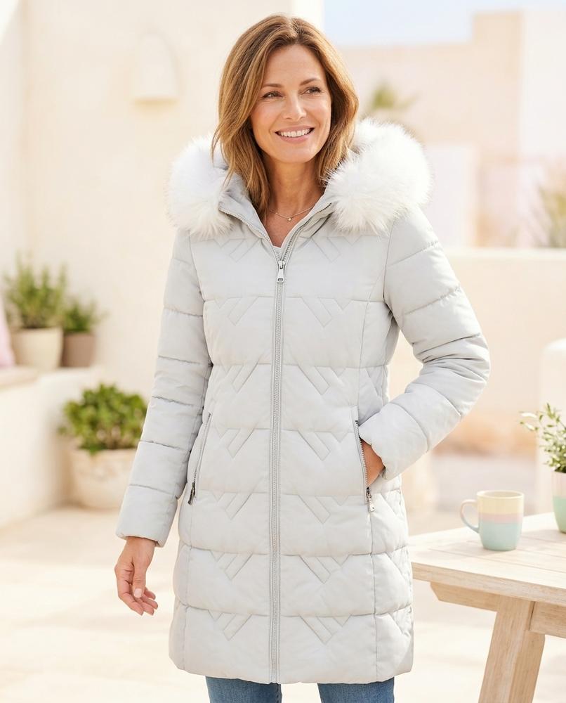 ExpressOutlet24 - Lubev | Quilted Hooded Coat Women