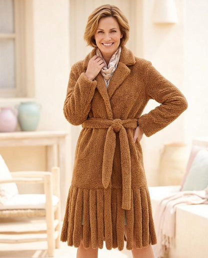 ExpressOutlet24 - Lemev | Belted Textured Coat Women