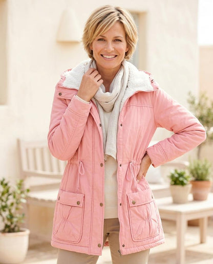 ExpressOutlet24 - Vupev | Quilted Sherpa-Lined Jacket Women