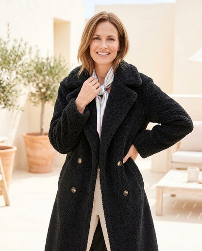 ExpressOutlet24 - Sowus | Teddy Longline Coat Women