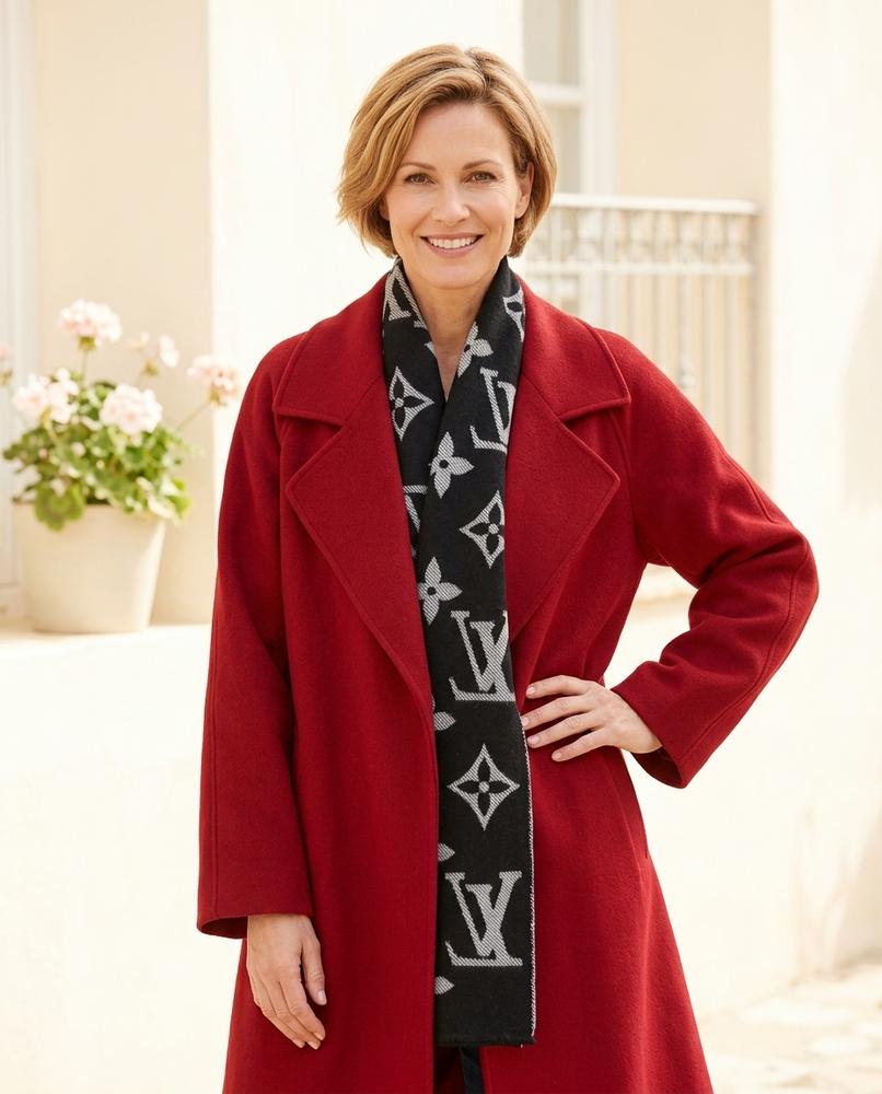 ExpressOutlet24 - Lusar | Open-Front Notched Lapel Coat Women