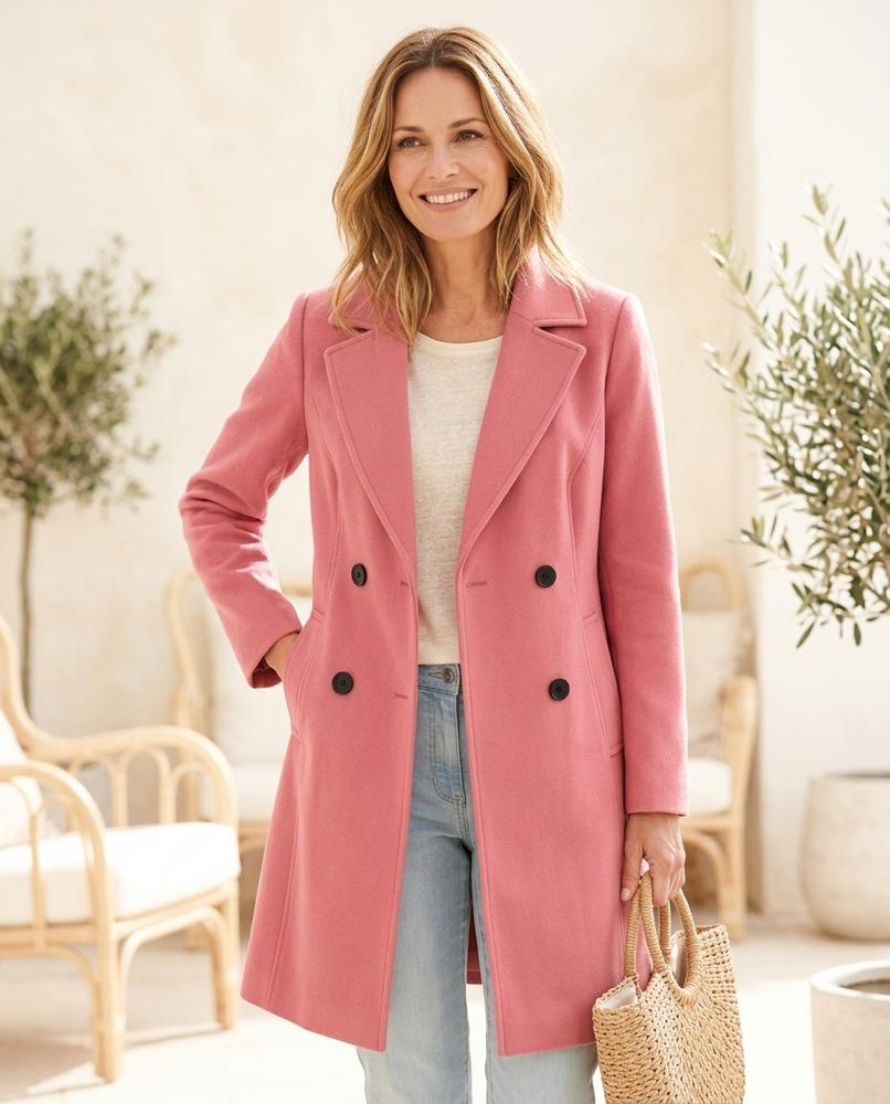 ExpressOutlet24 - Momas | Single-Breasted Tailored Coat Women