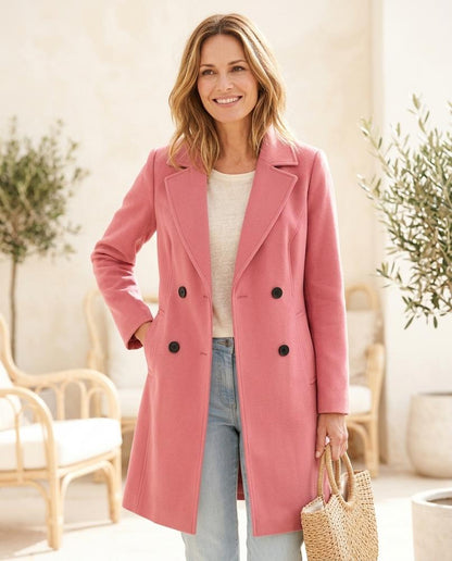 ExpressOutlet24 - Momas | Single-Breasted Tailored Coat Women