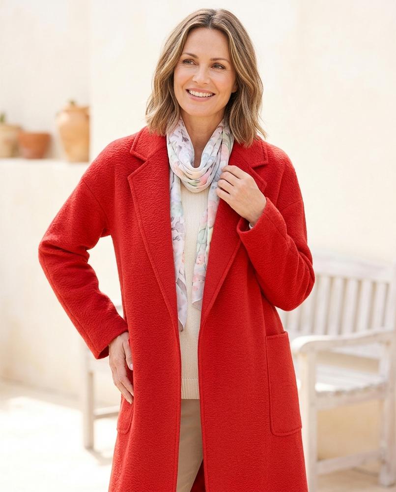 ExpressOutlet24 - Divek | Relaxed-Fit Notched-Lapel Coat Women