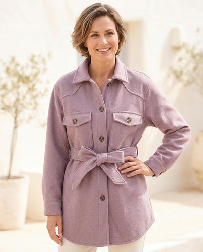 ExpressOutlet24 - Mewev | Belted Structured Jacket Women