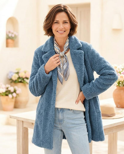 ExpressOutlet24 - Nifim | Teddy Relaxed Fit Coat Women