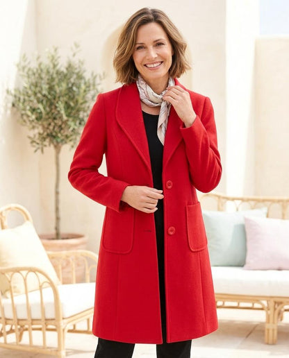 ExpressOutlet24 - Cekal | Single-Breasted Tailored Coat Women