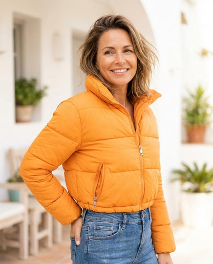 ExpressOutlet24 - Darel | Quilted Zip-Up Jacket Women