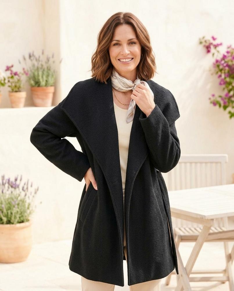 ExpressOutlet24 - Senud | Ribbed Hooded Knit Cardigan Women