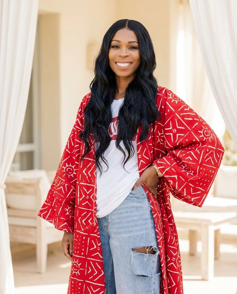 ExpressOutlet24 - Naniv | Open-Front Printed Cardigan Women