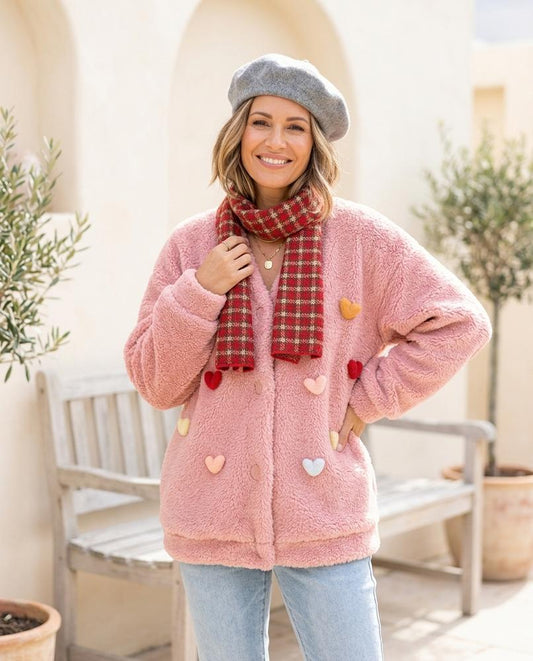 ExpressOutlet24 - Yibir | Plush Button-Front Cardigan Women