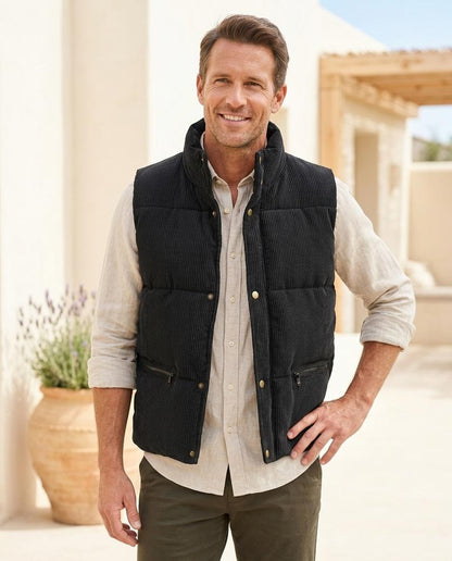 ExpressOutlet24 - Yobam | Padded Corduroy Vest Men