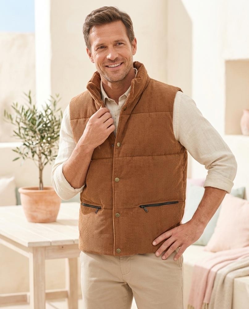 ExpressOutlet24 - Yobam | Padded Corduroy Vest Men