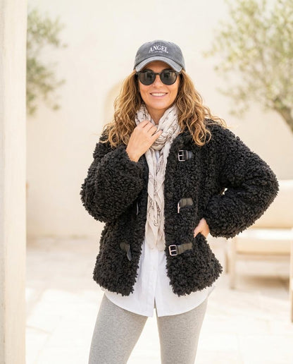 ExpressOutlet24 - Yihod | Plush Toggle-Front Jacket Women