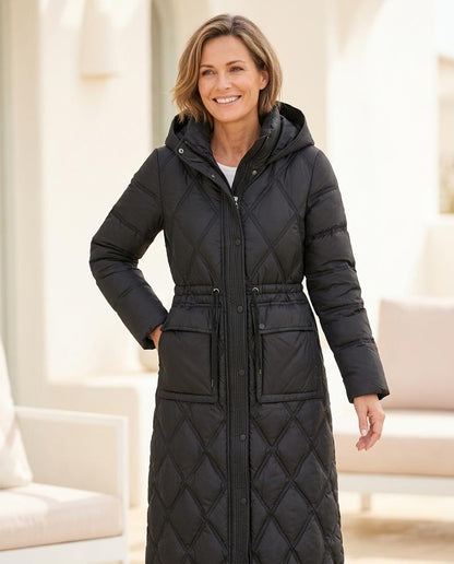 ExpressOutlet24 - Lezak | Quilted Hooded Coat Women
