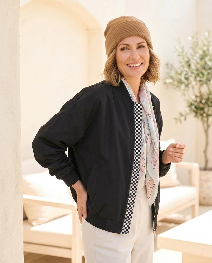 ExpressOutlet24 - Tupiv | Zip-Up Relaxed Fit Jacket Women