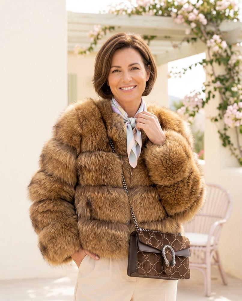ExpressOutlet24 - Cuwol | Panelled Faux-Fur Jacket Women