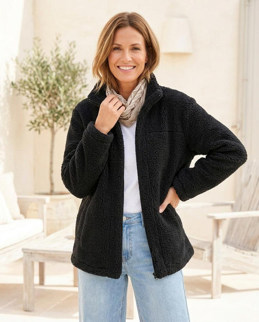 ExpressOutlet24 - Rikad | Zip-Up Fleece Jacket Women