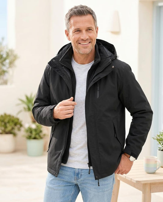 ExpressOutlet24 - Cegem | Hooded Lined Jacket Men