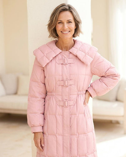 ExpressOutlet24 - Rofol | Quilted Belted Coat Women