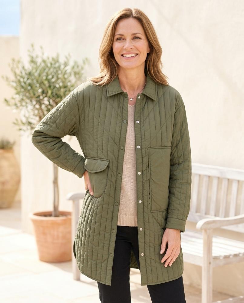 ExpressOutlet24 - Naved | Quilted Relaxed-Fit Jacket Women