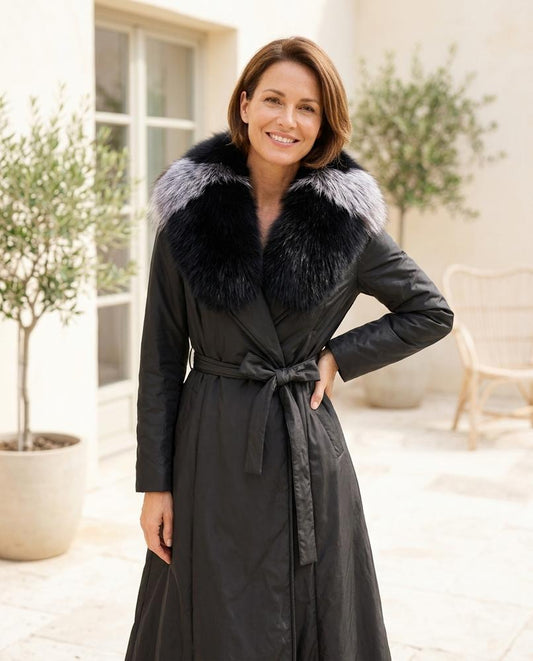 ExpressOutlet24 - Nibuv | Padded Belted Coat Women