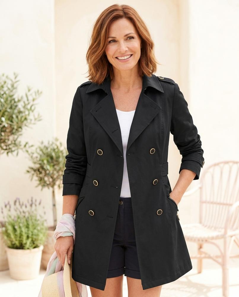 ExpressOutlet24 - Dodin | Double-Breasted Tailored Coat Women