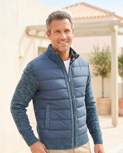 ExpressOutlet24 - Cazuk | Quilted Zip-Up Jacket Men