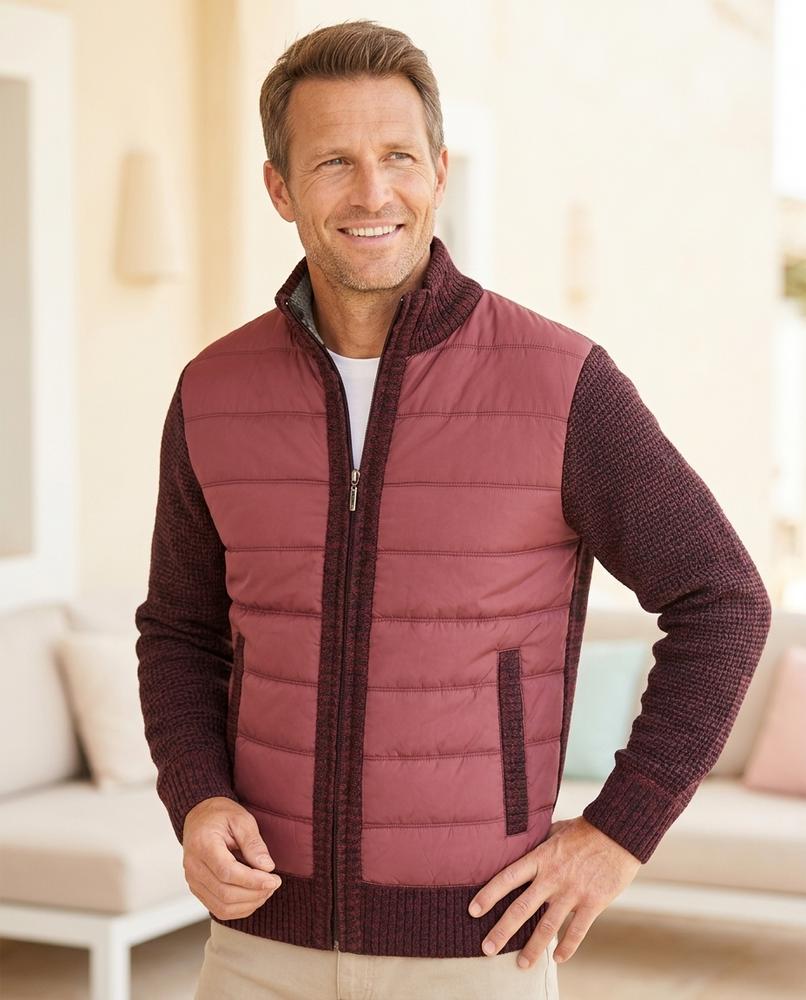 ExpressOutlet24 - Cazuk | Quilted Zip-Up Jacket Men