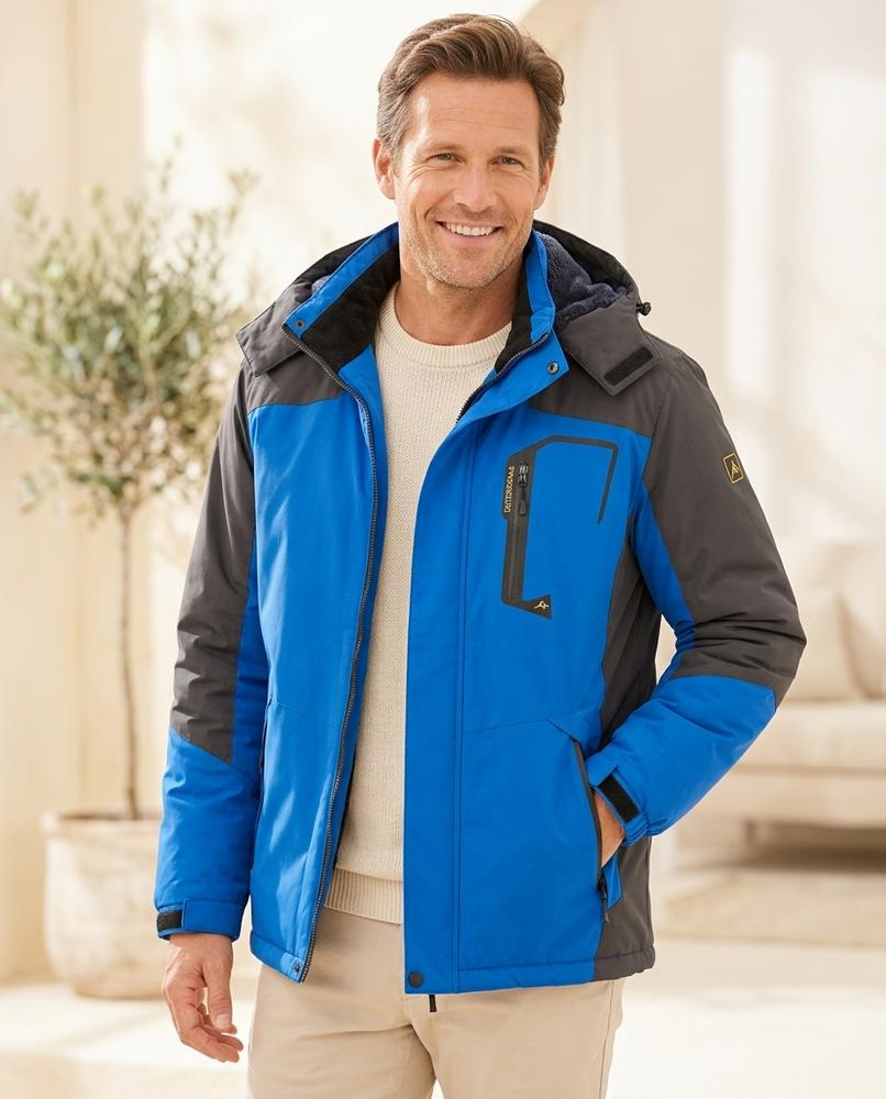 ExpressOutlet24 - Zemav | Fleece-Lined Hooded Jacket Men