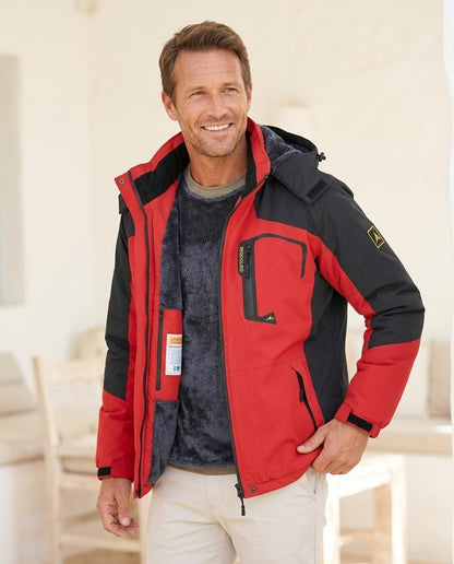 ExpressOutlet24 - Zemav | Fleece-Lined Hooded Jacket Men